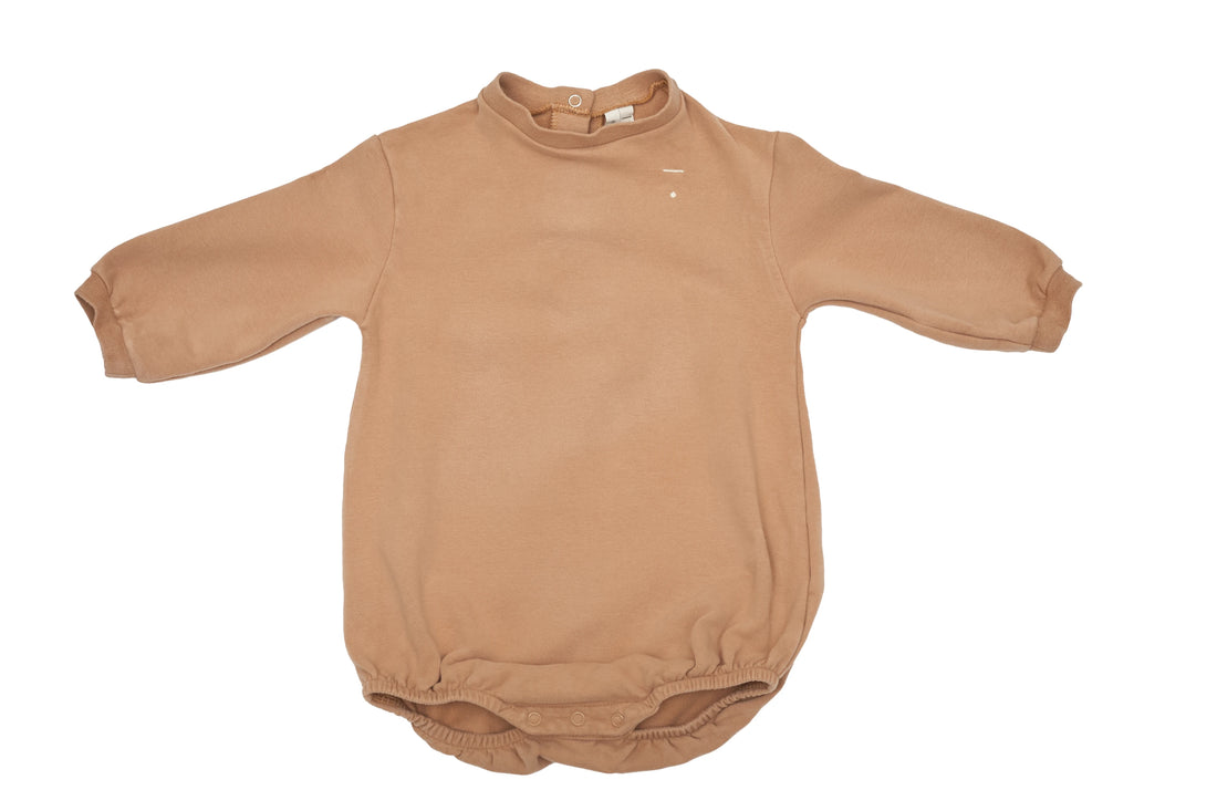 Gray Label Cozy Terracotta Balloon Bodysuit