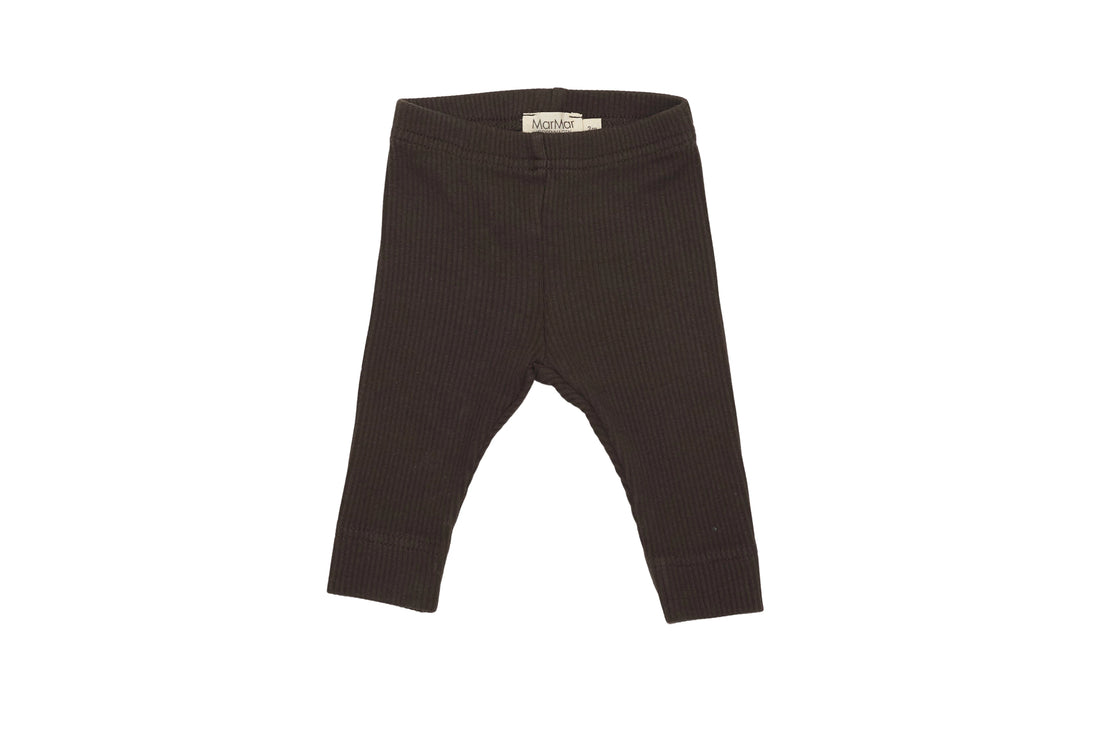 MarMar Copenhagen Cozy Chocolate Ribbed Leggings