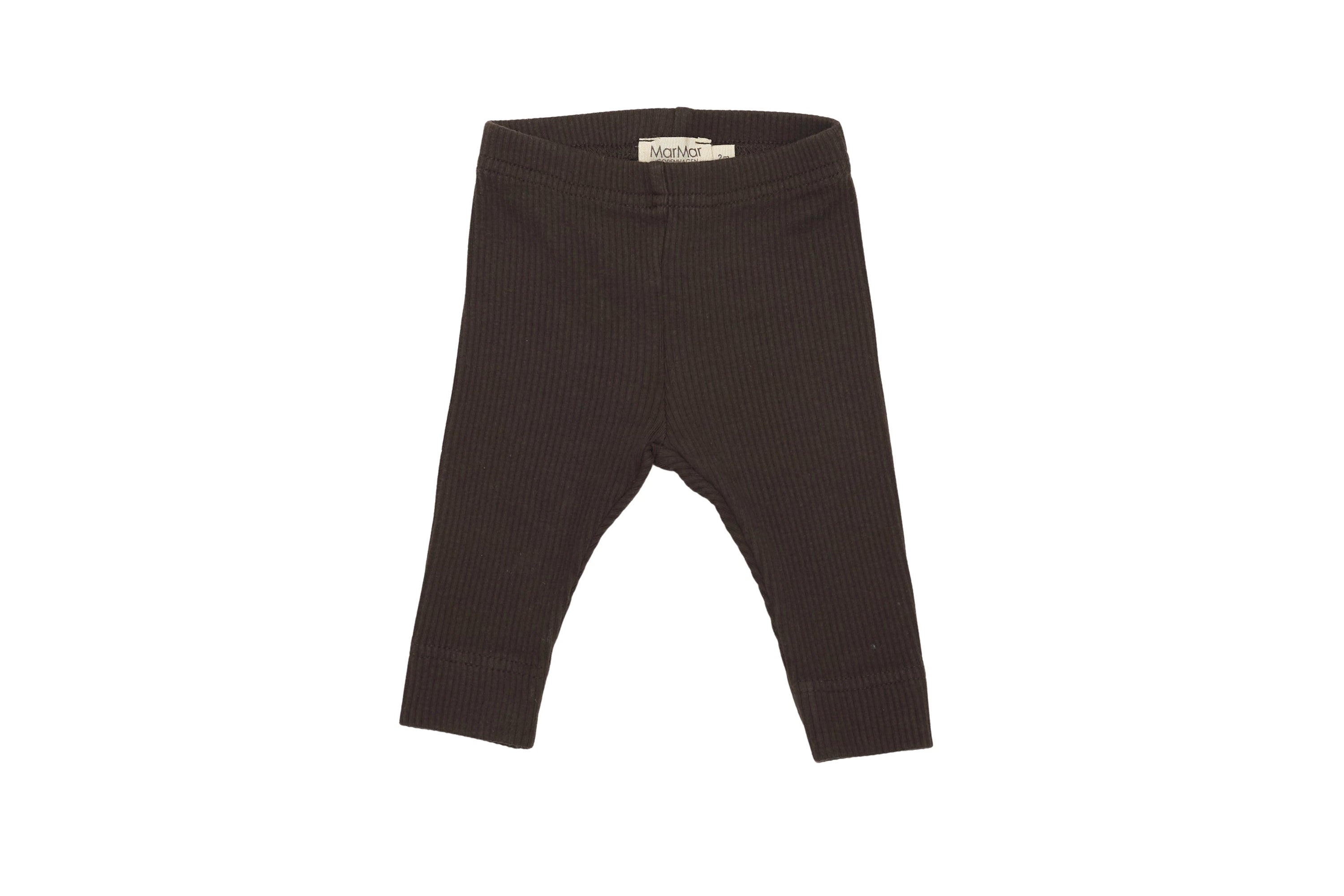 MarMar Copenhagen Cozy Chocolate Ribbed Leggings