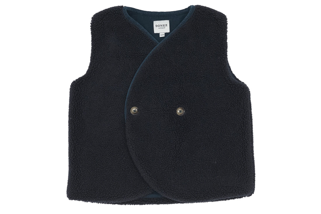 Donsje Amsterdam Monty Gilet Blue Marine