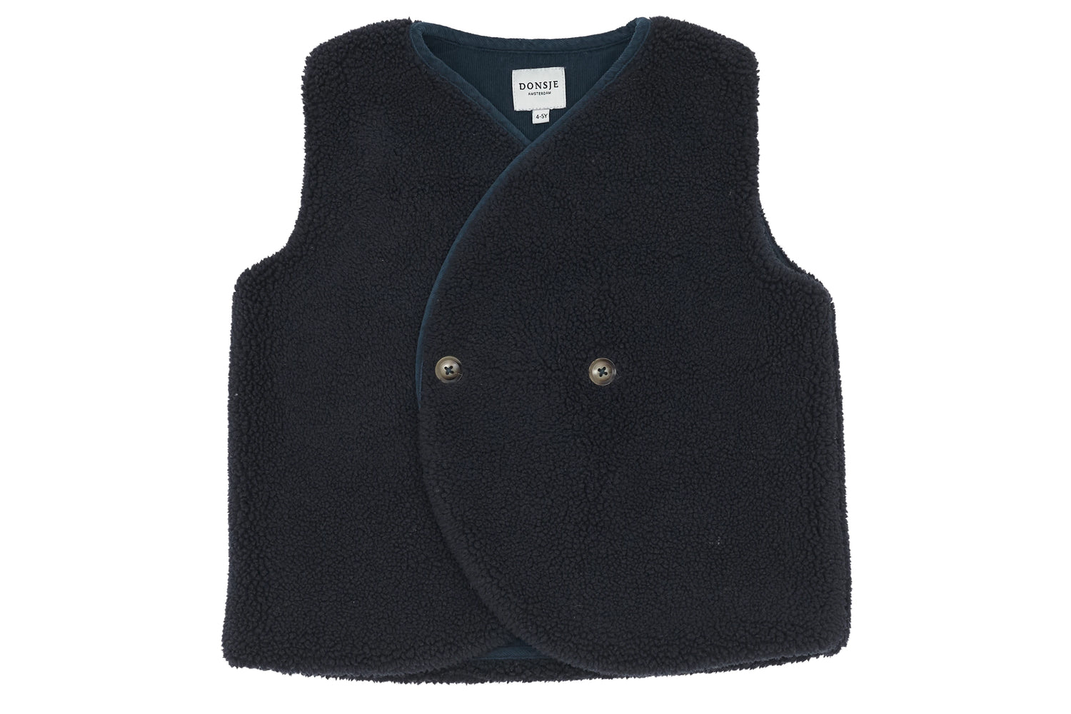 Donsje Amsterdam Monty Gilet Blue Marine