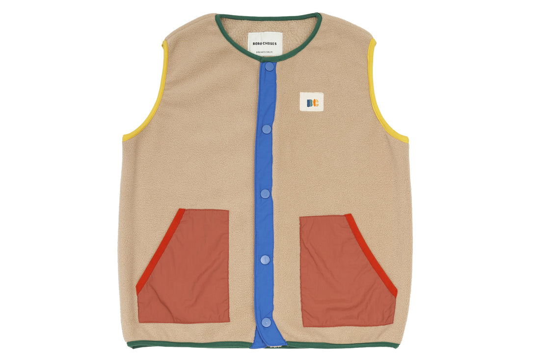 Bobo Choses Colour Block Fleece Vest