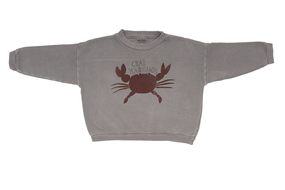 Bobo Choses Crab Your Hands Sweatshirt