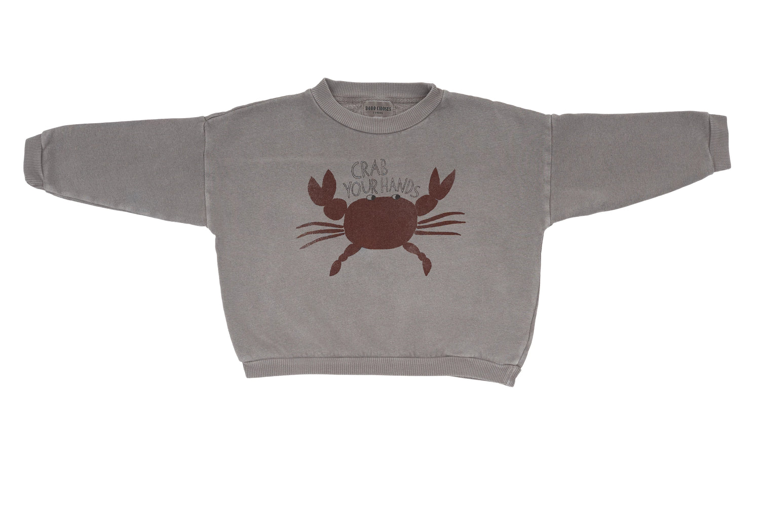 Bobo Choses Crab Your Hands Sweatshirt
