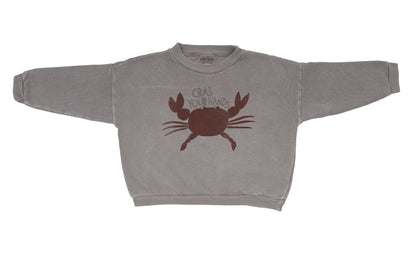 Bobo Choses Crab Your Hands Sweatshirt