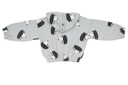 Bobo Choses Doggie All Over Zipped Hoodie