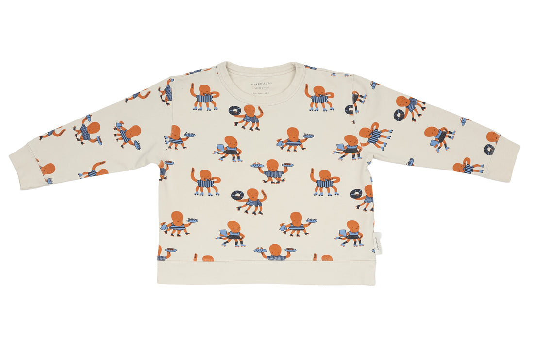 Tinycottons Octopus Adventure Sweatshirt