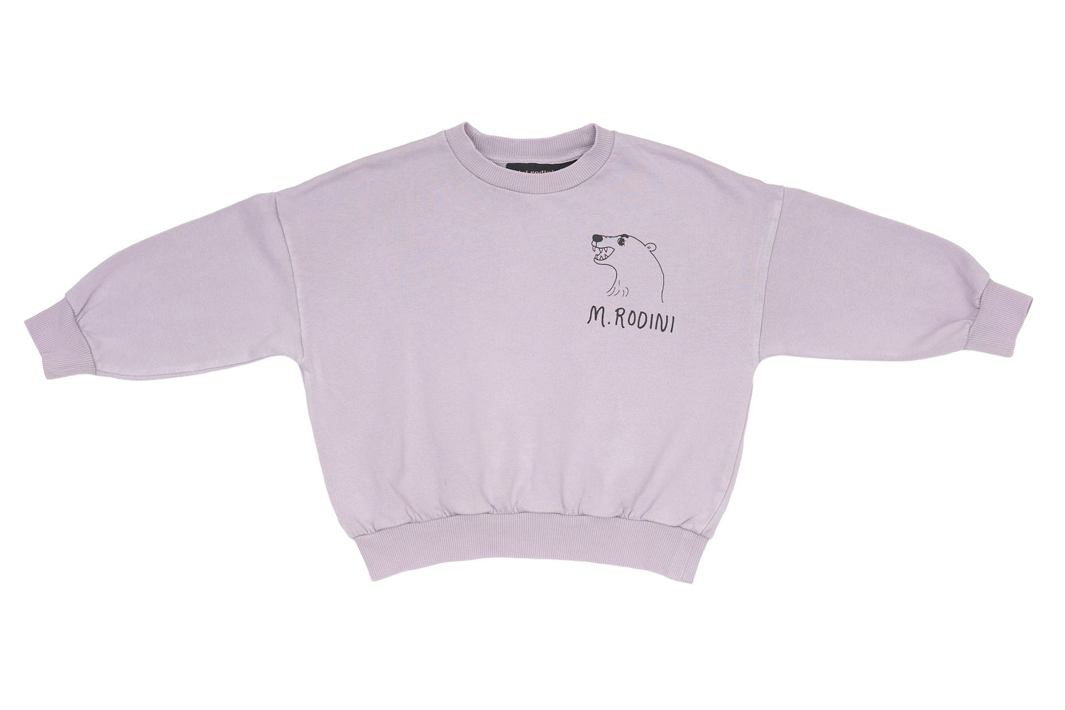 Mini Rodini Lilac Polar Bear Sweatshirt