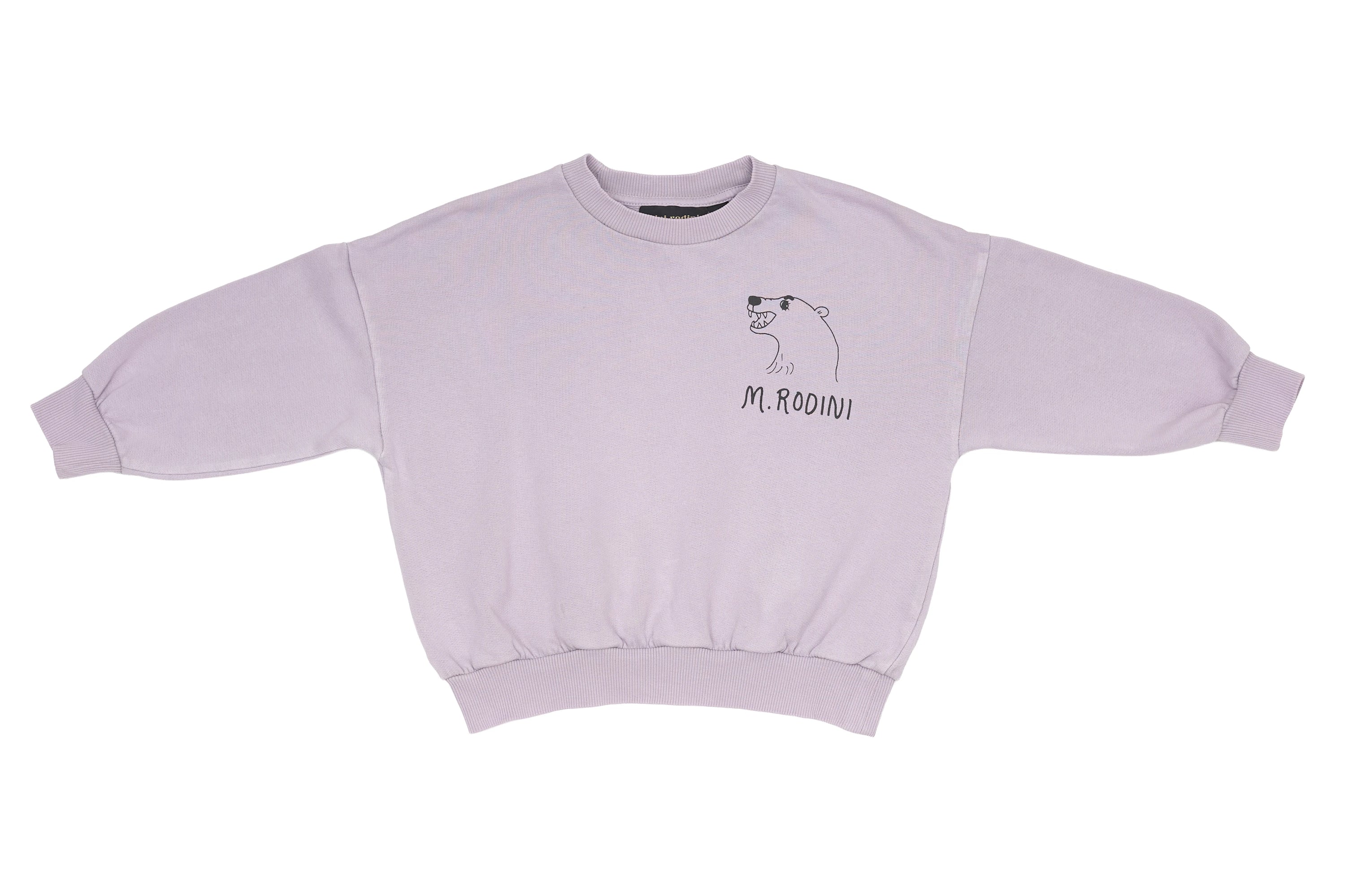 Mini Rodini Lilac Polar Bear Sweatshirt