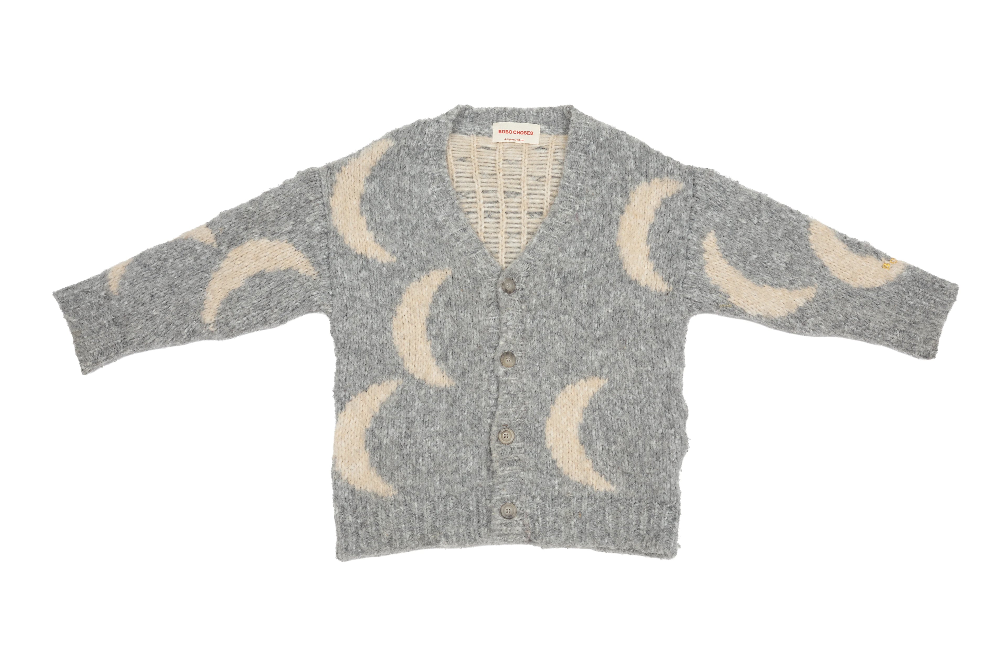 Bobo Choses Cozy Crescent Moon Knit With Wool