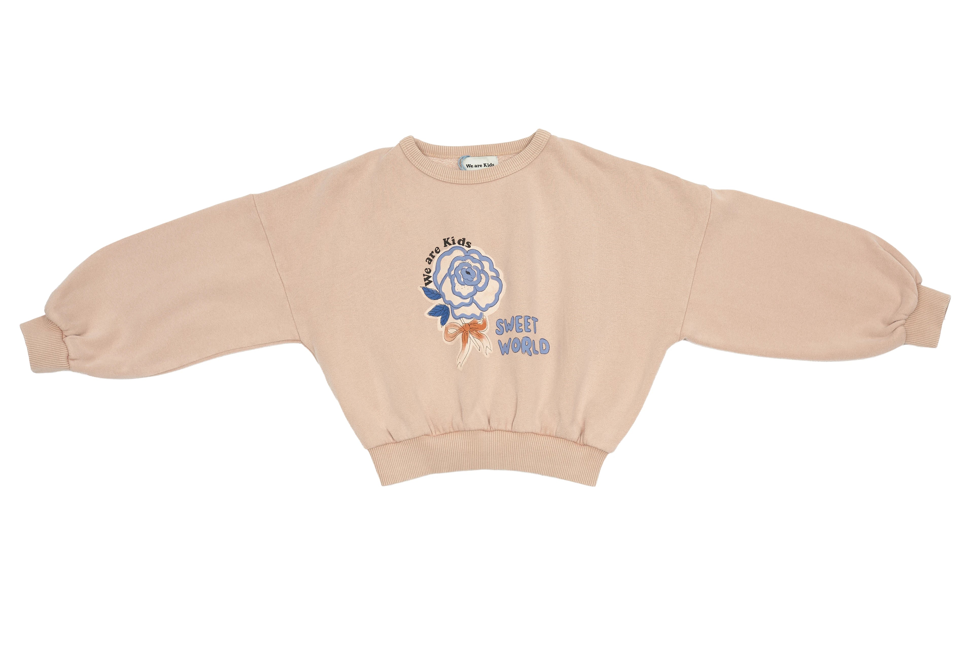 We Are Kids Petal Play Sweatshirt Organic Cotton, NEW with tag