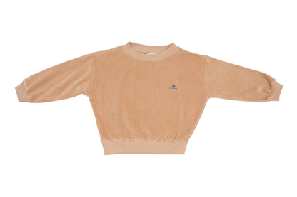 We are Kids Desert Dream Velour Sweater Organic Cotton, NEW with tag