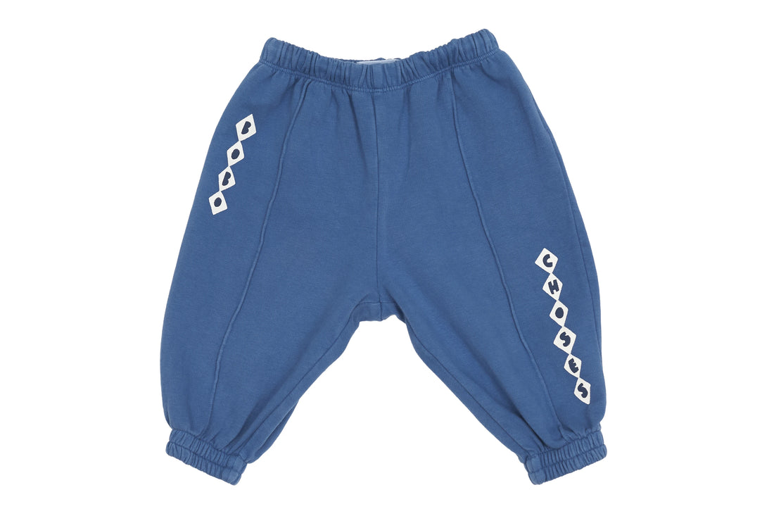 Bobo Choses Diamond Blue Playful Sweatpants Organic Cotton