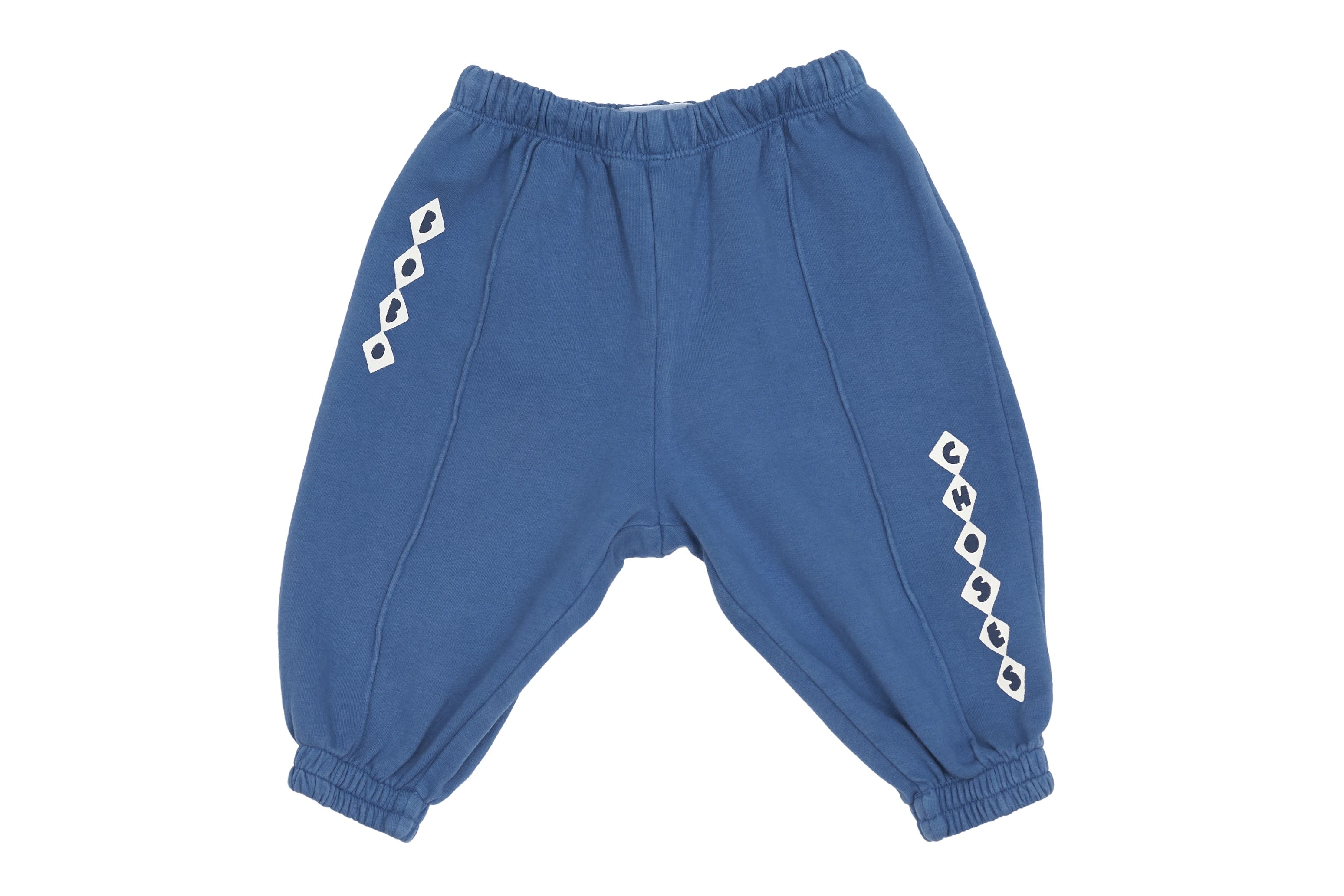 Bobo Choses Diamond Blue Playful Sweatpants Organic Cotton