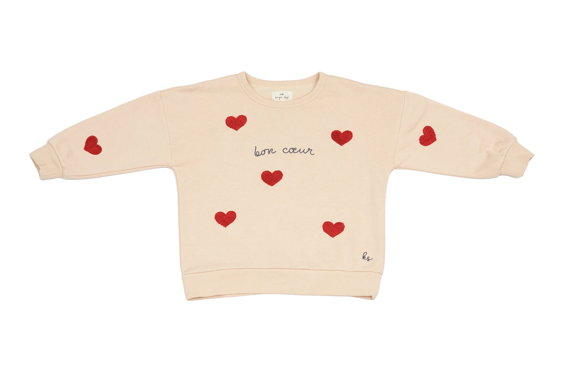 Konges Sløjd Cozy Love Sweatshirt Organic Cotton