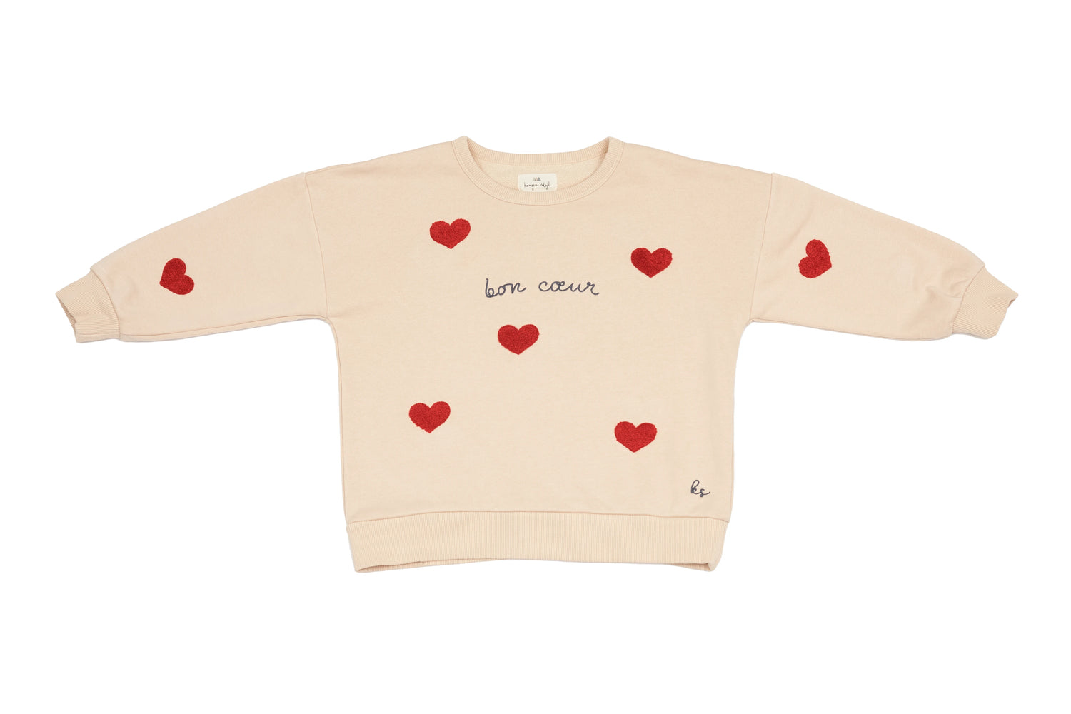 Konges Sløjd Cozy Love Sweatshirt Organic Cotton