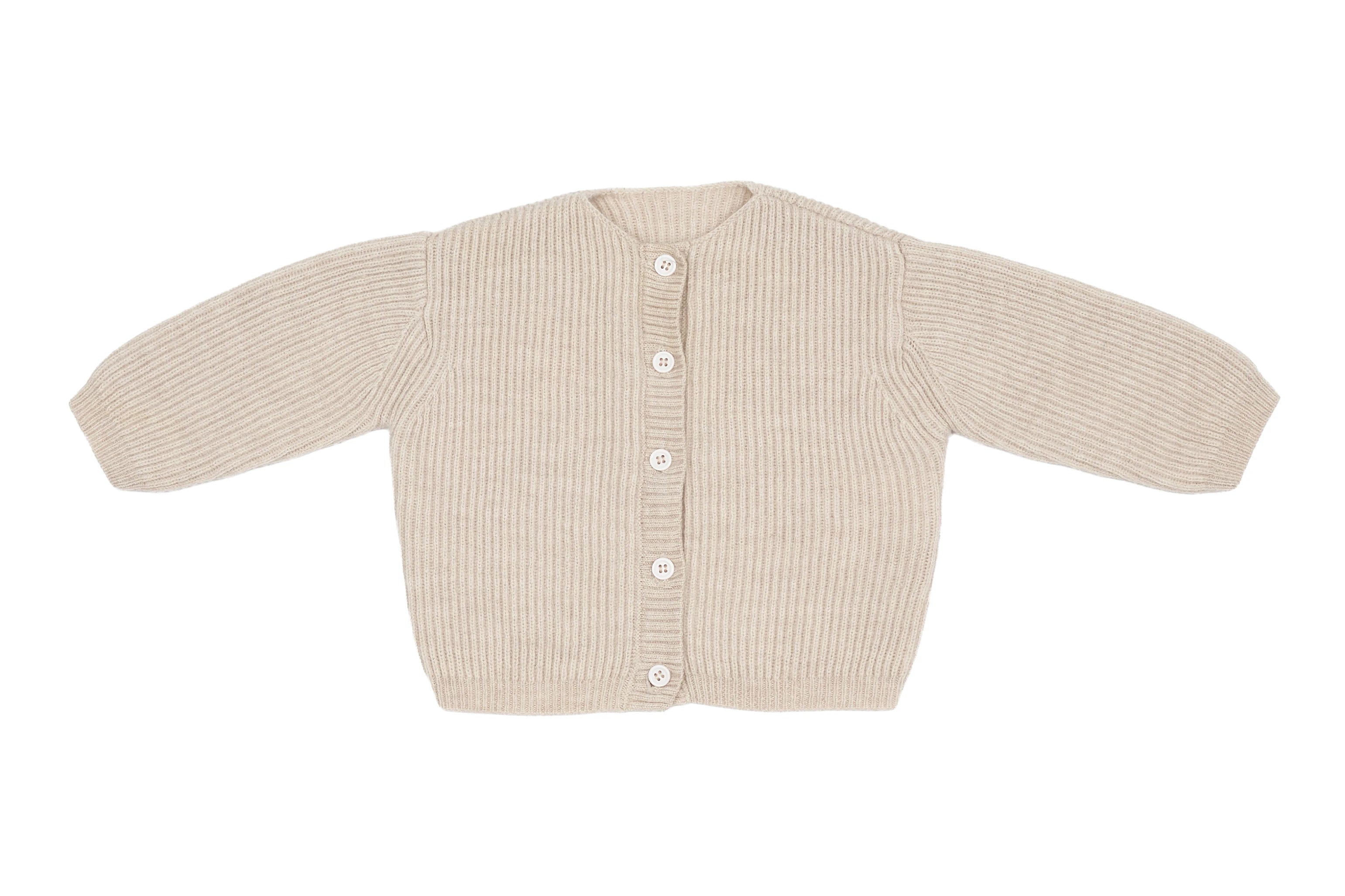Repose Amsterdam Little Snuggle Knit Cardigan 100% Merino