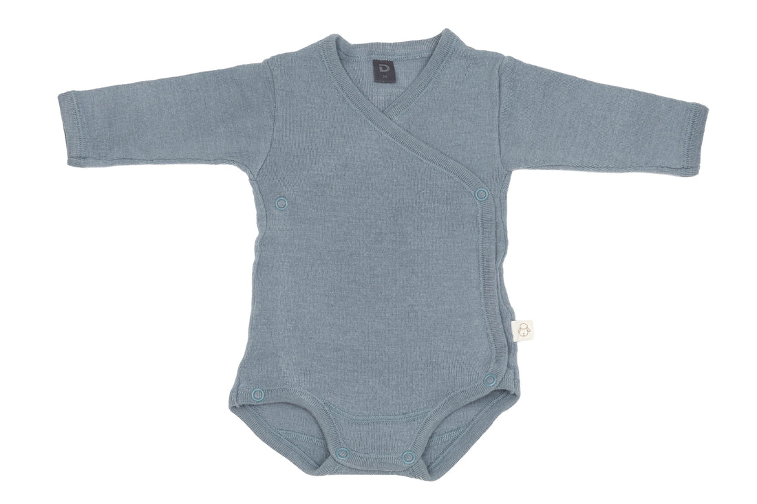 Dilling Dreamy Merino Wool Wrap Bodysuit