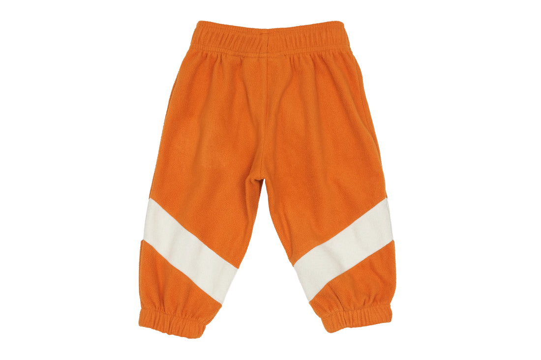 Mini Rodini Tangerine Adventure Fleece Pants