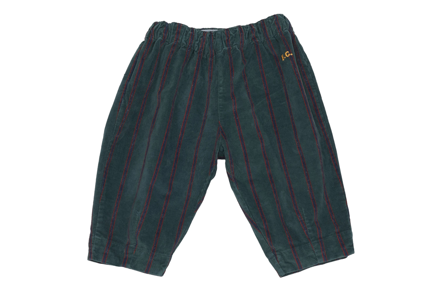 Bobo Choses Velvet Striped Trousers