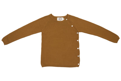 Konges Sløjd Snuggly Cinnamon Button Sweater