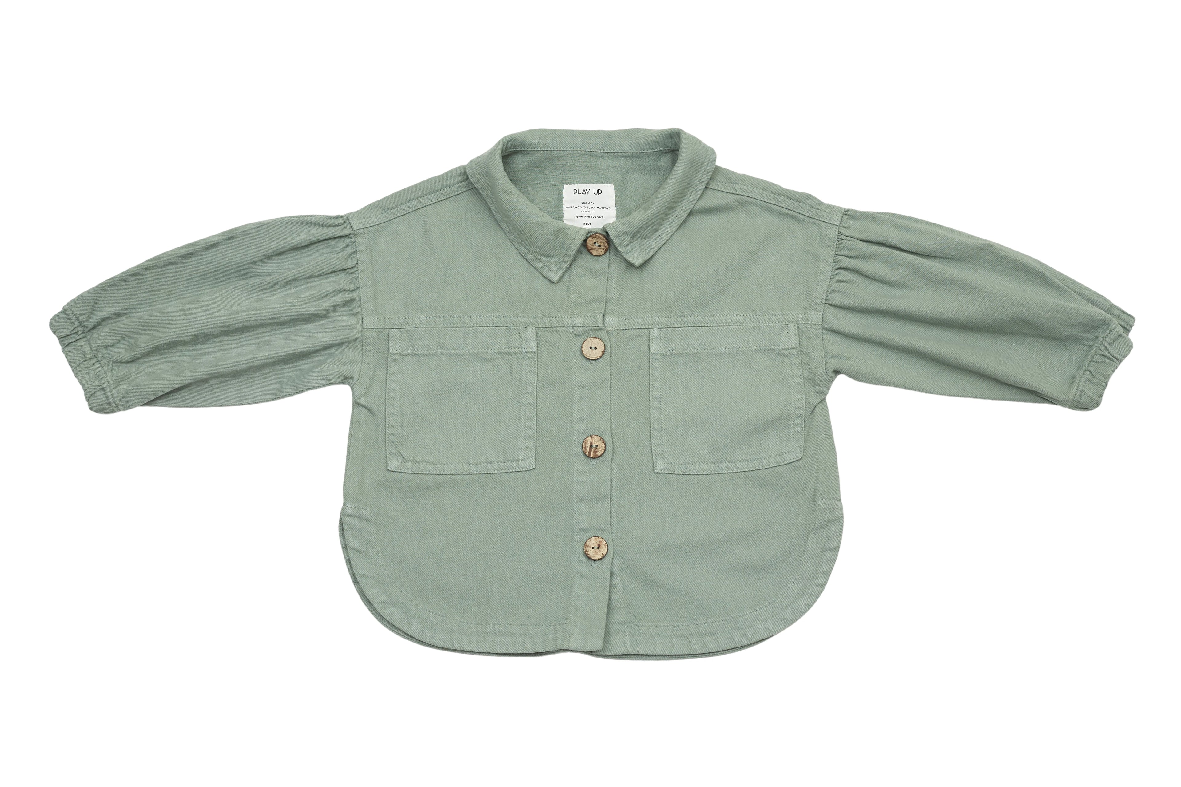 Play Up Dreamy Sage Adventure Overshirt