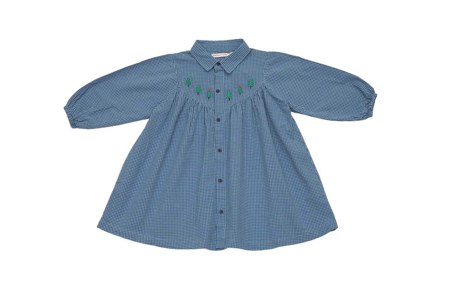 Tinycottons Sapphire Christmas Dress, NEW with tag