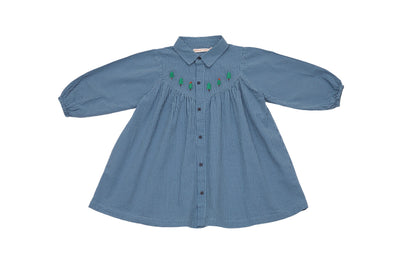 Tinycottons Sapphire Christmas Dress, NEW with tag