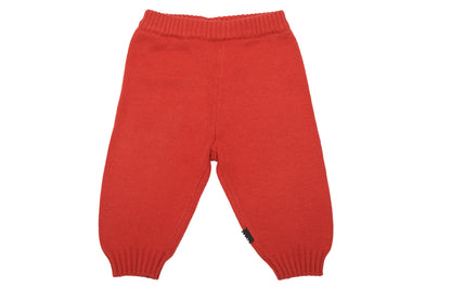 Molo Cozy Coral Red Cardigan Set Made with Wool