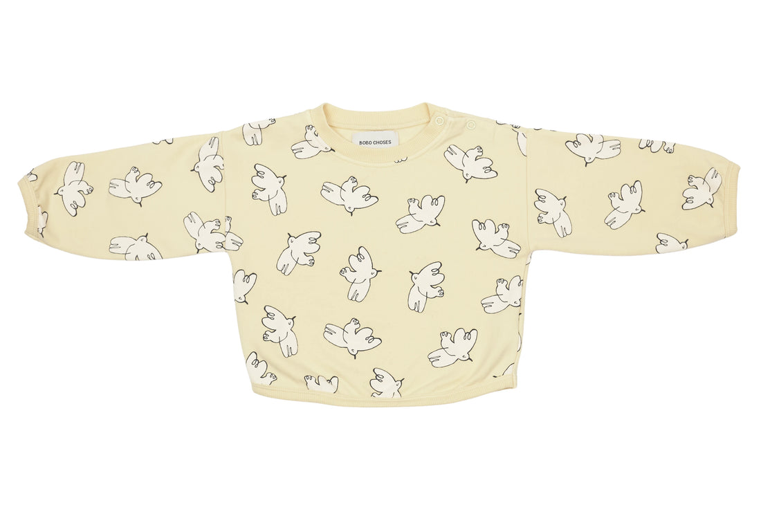 Bobo Choses Dreamy Dove Cozy Top