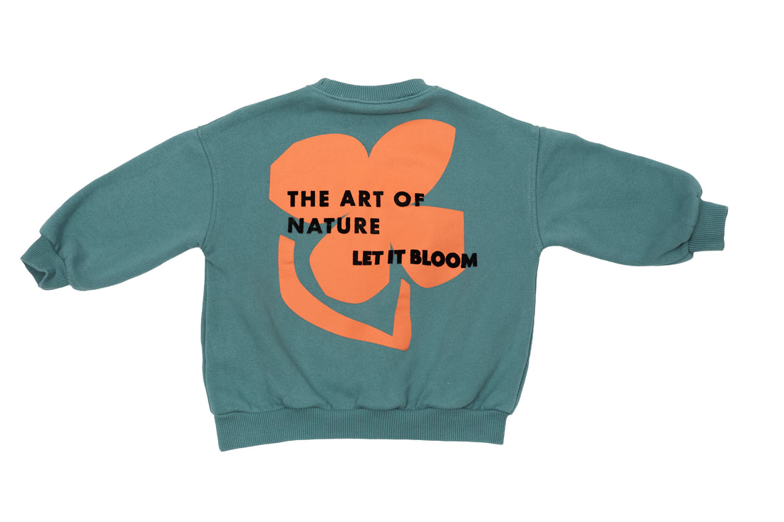 Zara Evergreen Blossom Sweatshirt