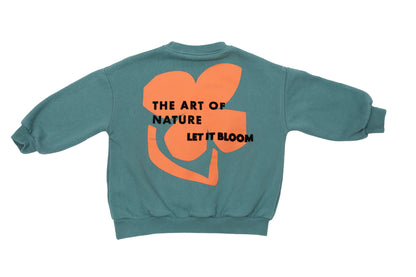 Zara Evergreen Blossom Sweatshirt