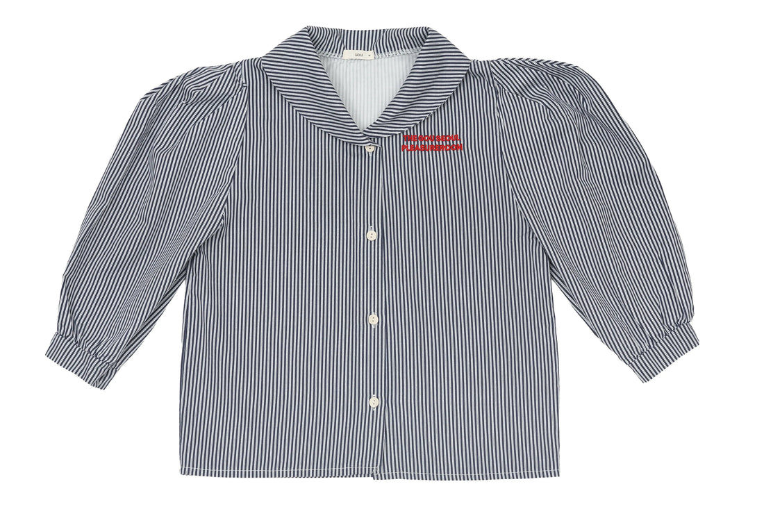 Go.U Sailor Stripe Adventure Blouse, NEW without tag