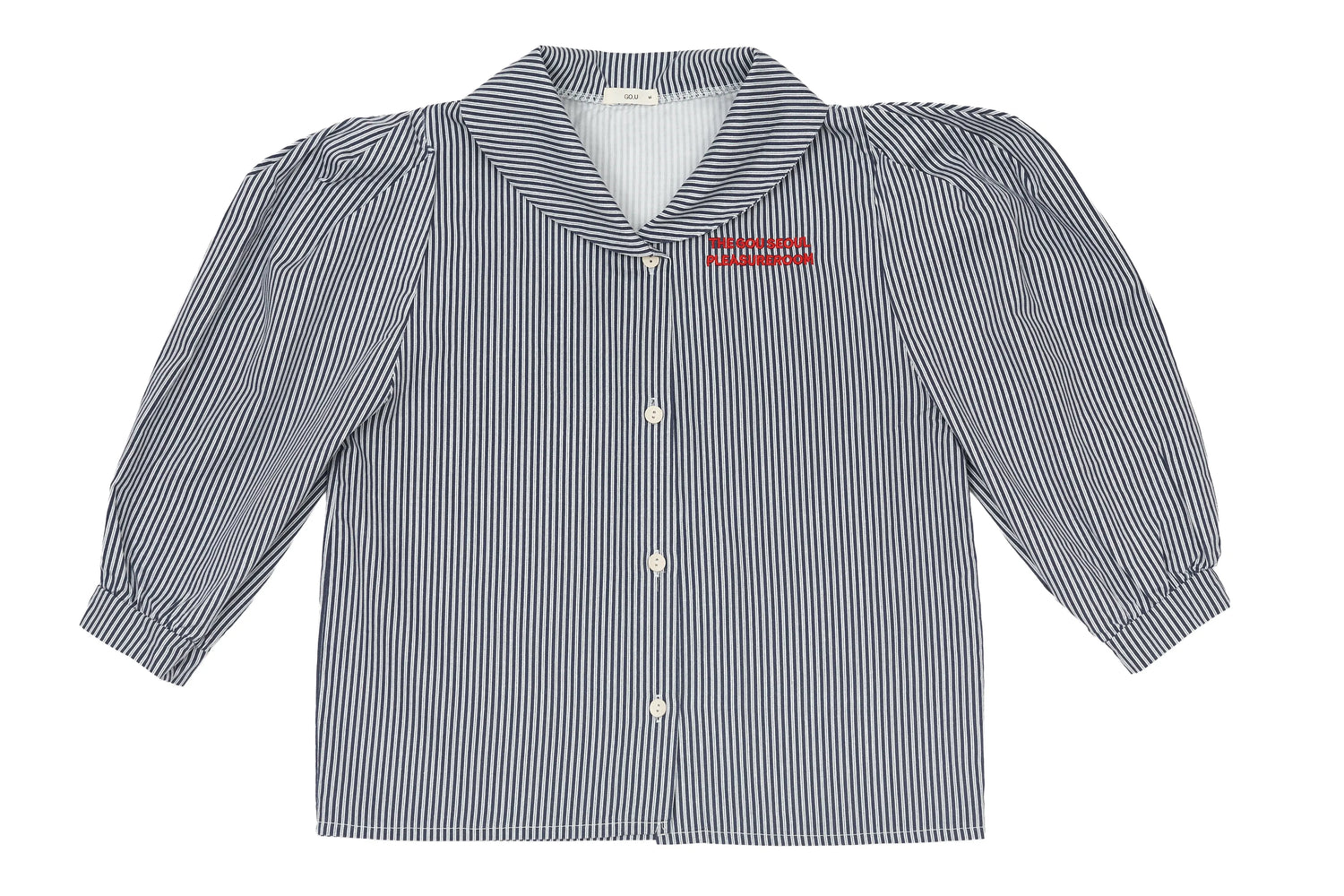 Go.U Sailor Stripe Adventure Blouse, NEW without tag