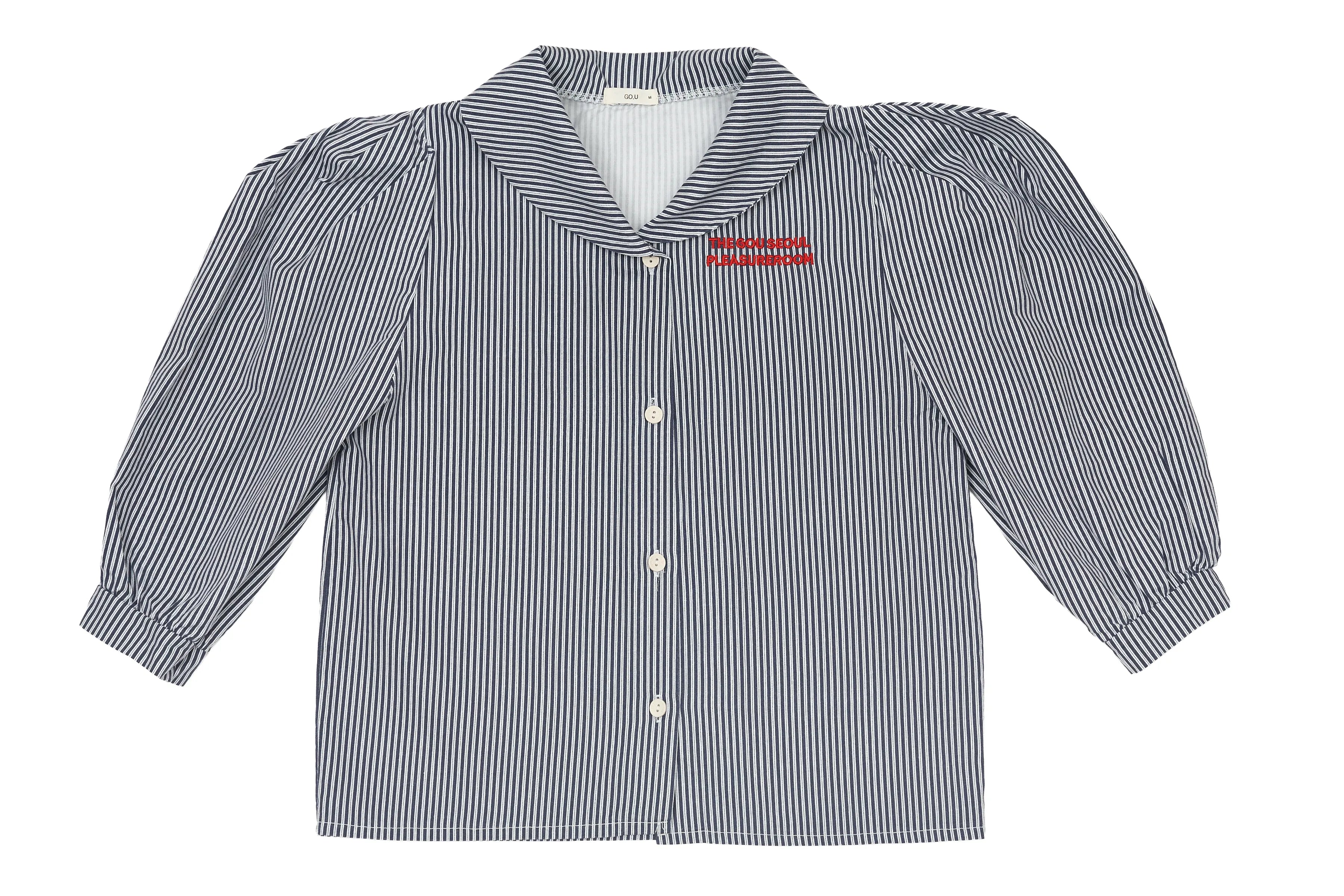 Go.U Sailor Stripe Adventure Blouse, NEW without tag