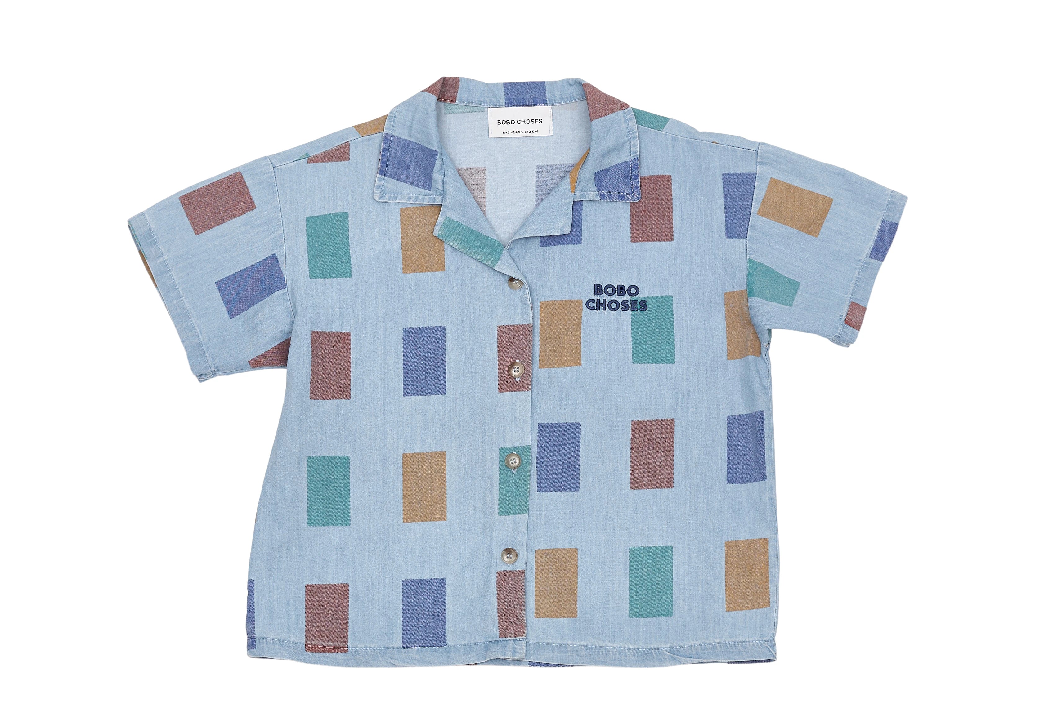 Bobo Choses Colorful Patchwork Shirt