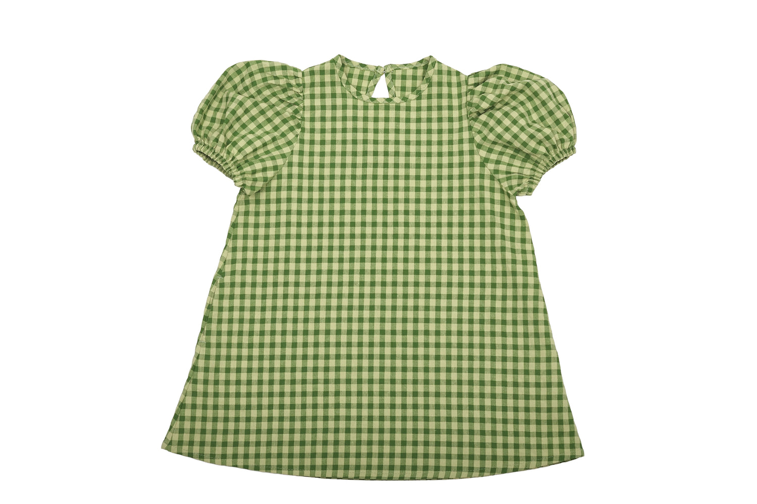OXOX CLUB Green Check Dress