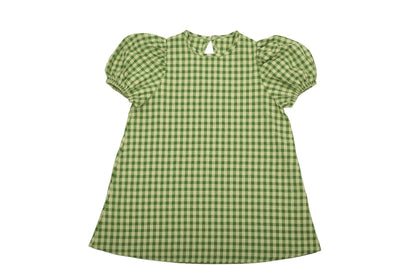 OXOX CLUB Green Check Dress