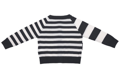 MAX &amp; Co. Nautical Heartbeat Wool Cardigan