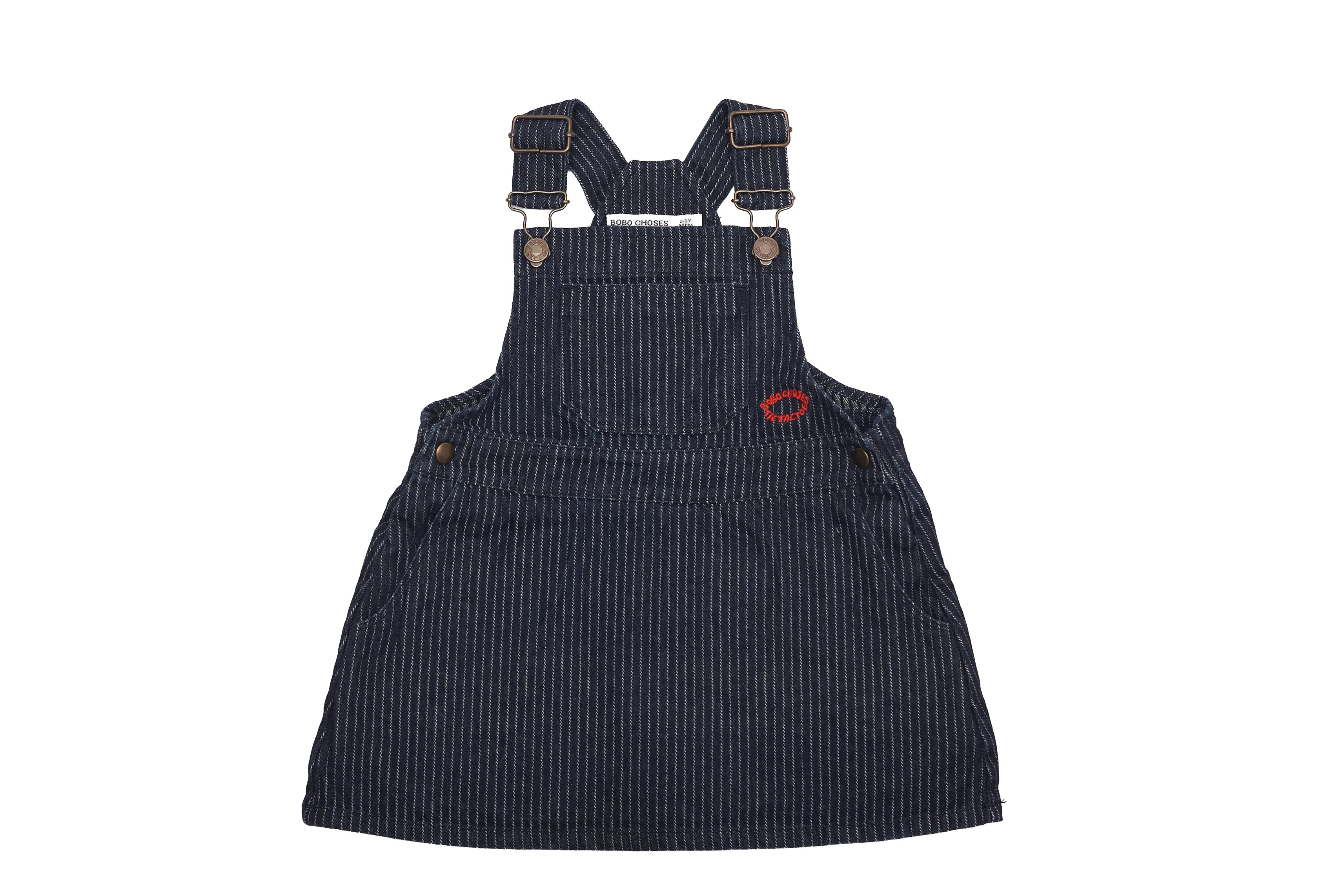 Bobo Choses Twilight Ticking Denim Dress