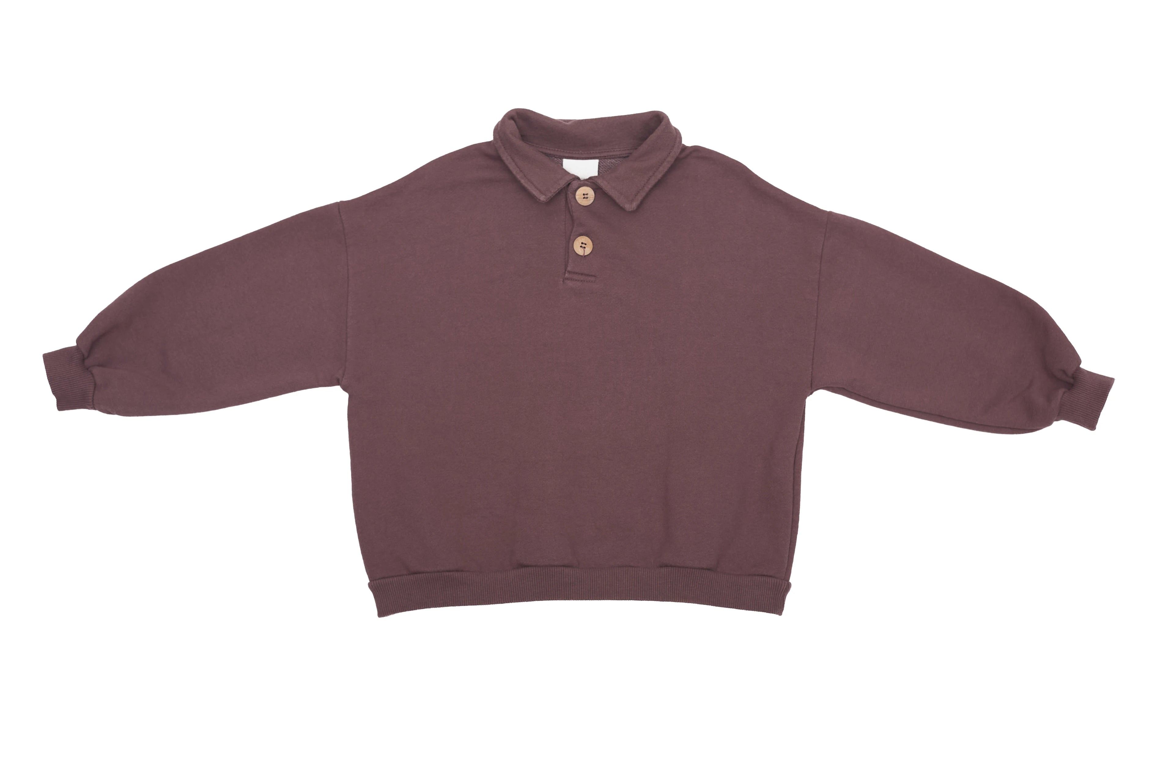 Zara Plumwood Adventure Polo Sweatshirt