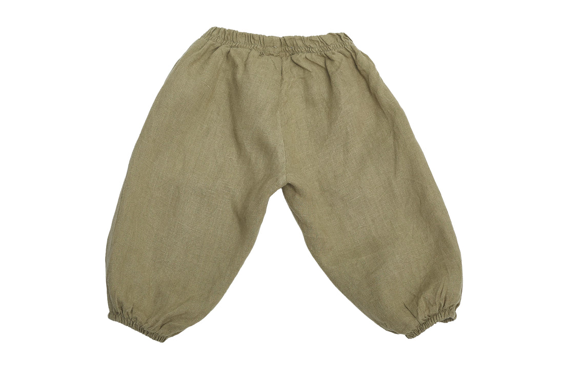 Lalaby Olive Adventure Linen Pants