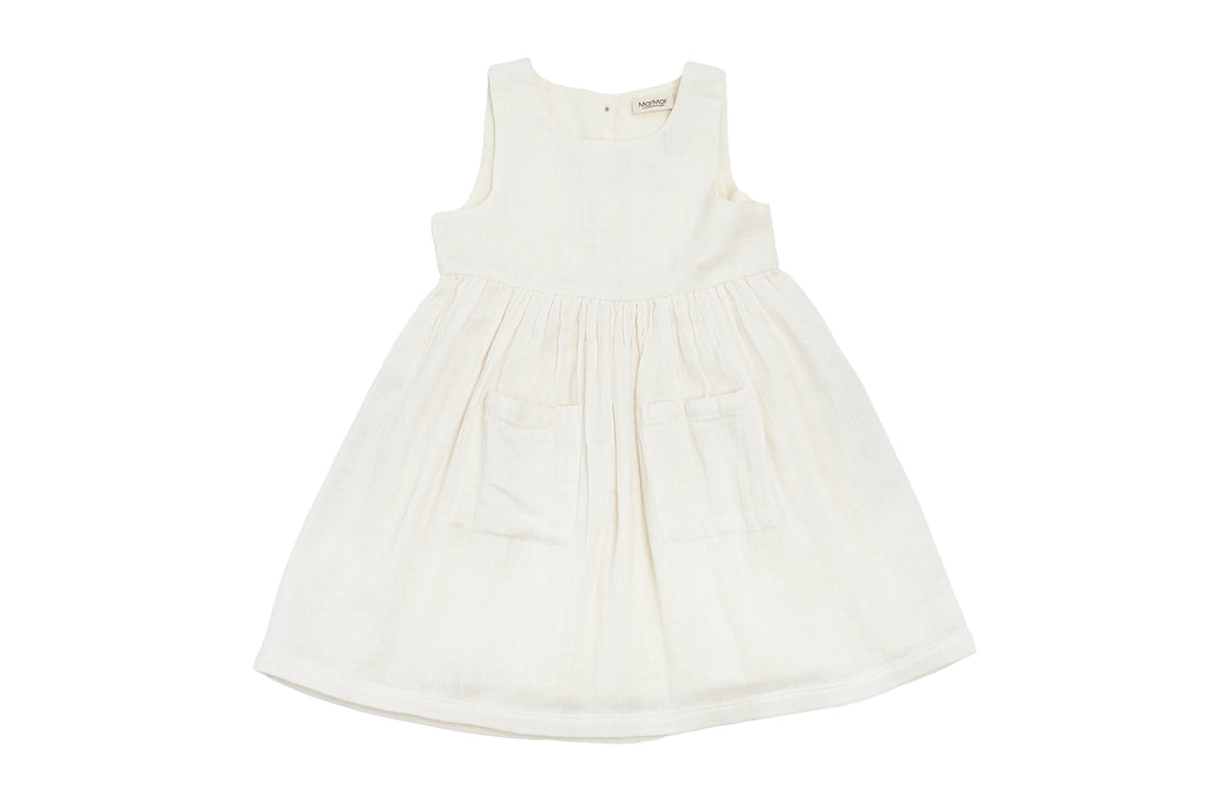 MarMar Copenhagen Little Angel Linen Frock, NEW with tag