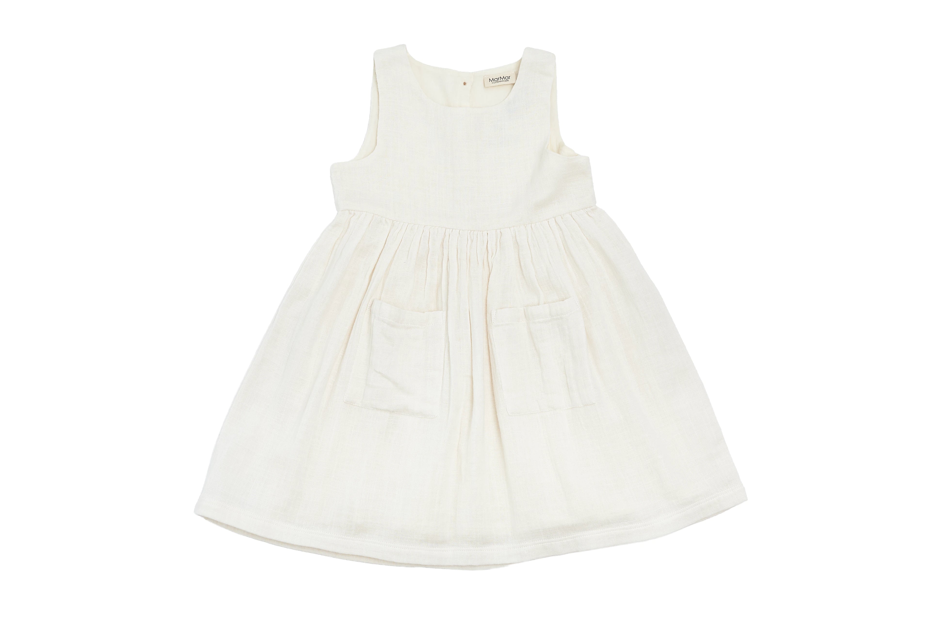 MarMar Copenhagen Little Angel Linen Frock, NEW with tag