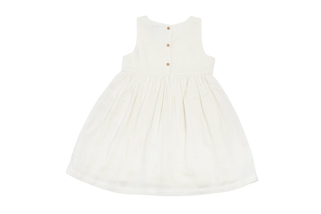 MarMar Copenhagen Little Angel Linen Frock, NEW with tag