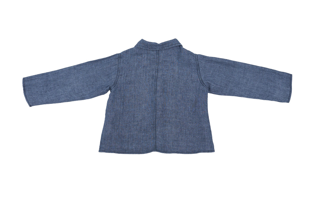 Lalaby Midnight Mist Linen Overshirt