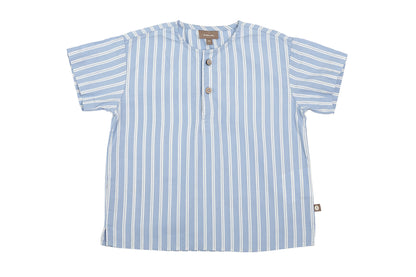 POMPdeLUX Stripes of Sky Shirt