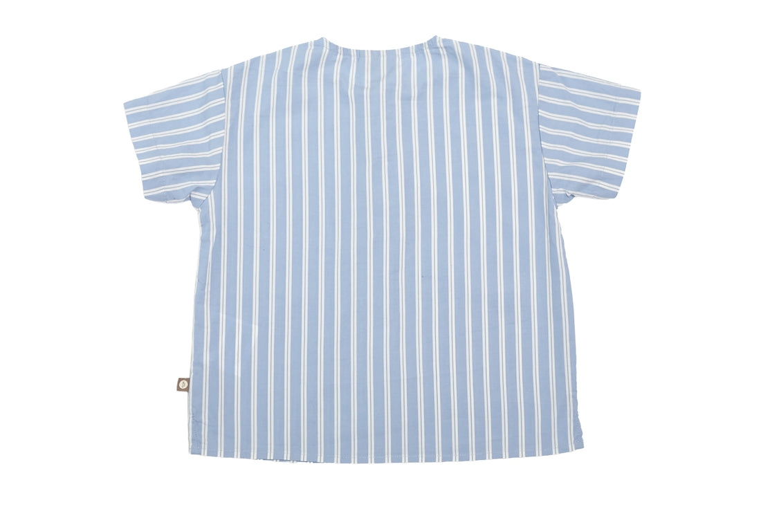 POMPdeLUX Stripes of Sky Shirt