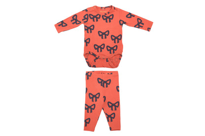 Mini Rodini Tiny Bows and Sunshine Set