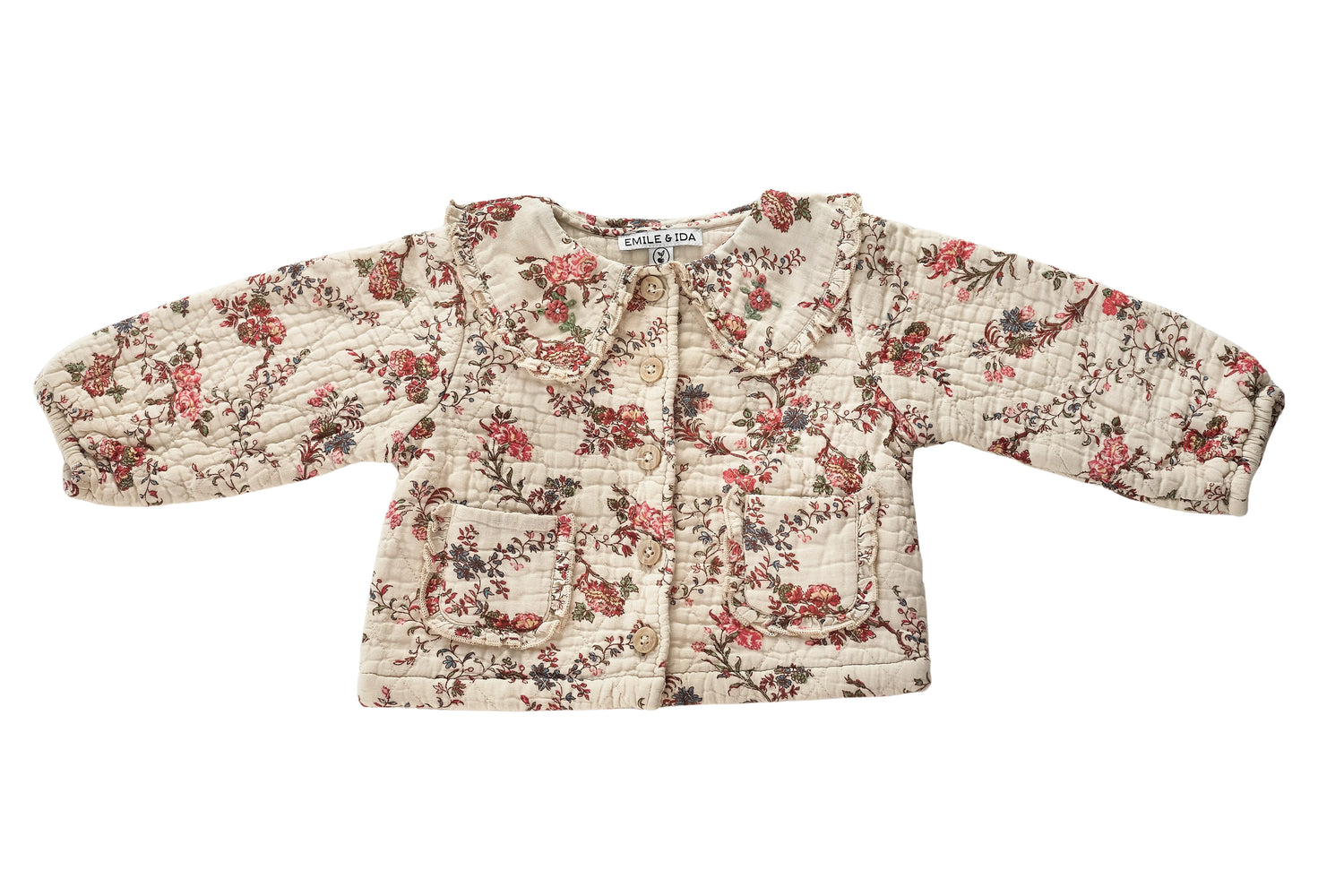 Emile et Ida Floral Quilted Jacket